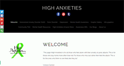 Desktop Screenshot of highanxieties.org